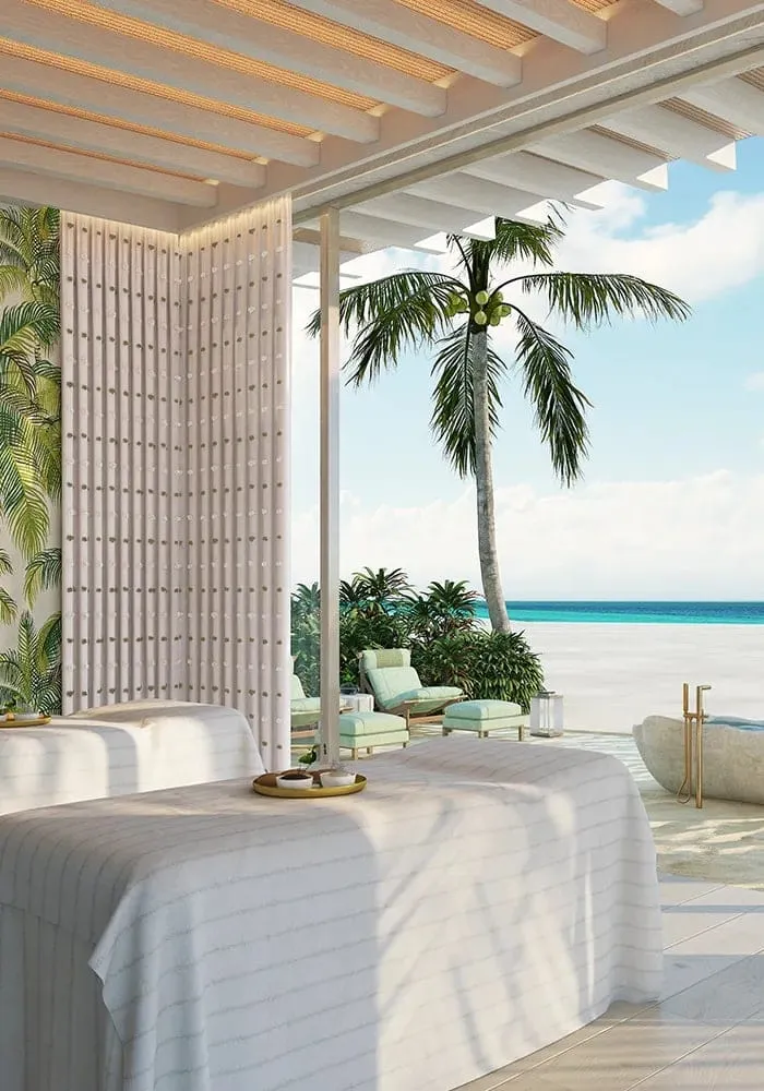 .Here Baa Atoll Maldives — Terrasse unmittelbar am Wasser